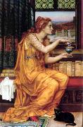 Evelyn De Morgan The Love Potion painting